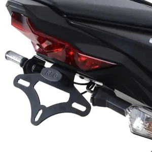 Mocowanie tablicy rejestracyjnej R&G do Kawasaki ZX-6R (19-) czarne Cena promocyjna