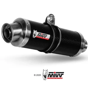 Ekspresowa dostawa Pełny układ wydechowy (GP) MIVV do KTM RC 390 (14-16) carbon