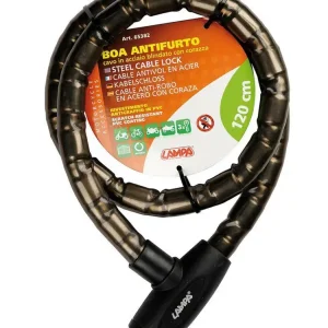 Bestseller Stalowa linka zabezpieczająca Lampa Boa [24 mm - 120 cm]