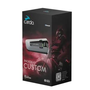 Interkom motocyklowy Cardo Packtalk Custom (1 zestaw) Wyprzedaż