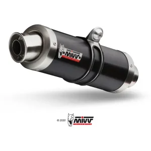 Tłumik motocyklowy Slip-On (GP) MIVV do Triumph Speed Triple 1050 R / S / RS (07-10) czarny Ograniczona ilość