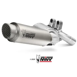 Tłumik motocyklowy Slip-On (GP Pro) MIVV do BMW F 900 R (20-) titanium Premium