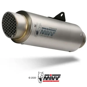 Tłumik motocyklowy Slip-On (GP Pro) MIVV do Honda CB 500 F (19-) titanium Tani