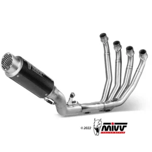 Wyprzedaż Pełny układ wydechowy (GP Pro) MIVV do Honda CB 650 R (19-) / CBR 650 R (19-) carbon