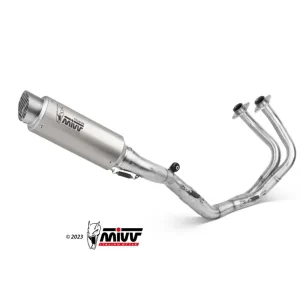 Pełny układ wydechowy (GP Pro) MIVV do Kawasaki Ninja 650 / Z 650 (17-) titanium Popularny