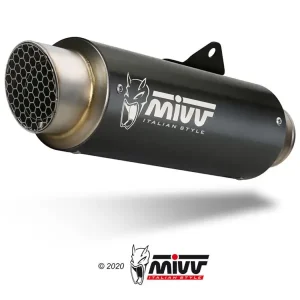 Szybka dostawa Tłumik motocyklowy Slip-On (GP Pro) MIVV do KTM RC 125 / Duke 125 / RC 390 / Duke 390 (17-20) czarny
