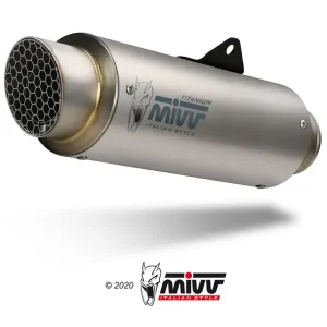 Tłumik motocyklowy Slip-On (GP Pro) MIVV do Suzuki GSX-S 950 / 1000 (21-) titanium Okazja