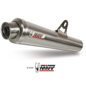 Oferta limitowana TłumikI motocyklowe Slip-On (X-Cone) MIVV do Suzuki GSR 600 (06-10) srebrny