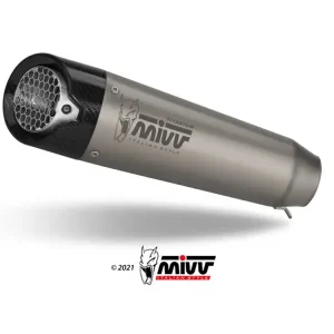 Tłumik motocyklowy Slip-On (X-M5) MIVV do Ducati Monster 937 (21-) titanium Bestseller