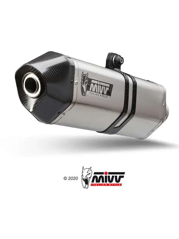 Oferta czasowa Tłumik motocyklowy Slip-On Line (Speed Edge) MIVV do Triumph Tiger 1200 XR / XRx / XRT / XCx / XCA (16-20) srebrny