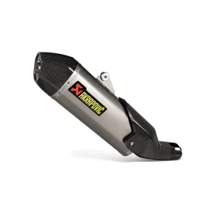 Tłumik motocyklowy Slip-On Line [Titanium + Carbon] Akrapovič do Ducati DesertX (22-24)/ Rally (24) Wyjątkowa oferta