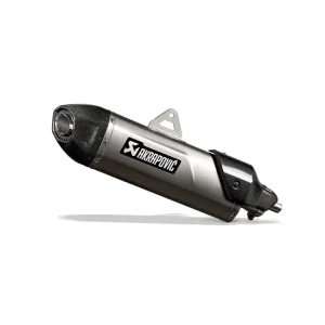 Ostatnia szansa Tłumik motocyklowy Slip-On Line [Titanium + Carbon] Akrapovič Triumph Tiger 1200 Rally Explorer/ Pro/ GS/ GS Pro/ GS Explorer (22-24)