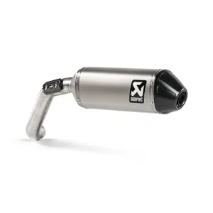 Tłumik motocyklowy Slip-On Line [Titanium] Akrapovič do Moto Guzzi V85 TT (18-20) Łatwy zwrot