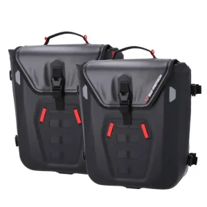 Super okazja Sakwy wodoodporne SysBag WP M/M SW-MOTECH + stelaże SLC do Royal Enfield Classic 350 (22-) [pojemność: 2 x 17-23 l]