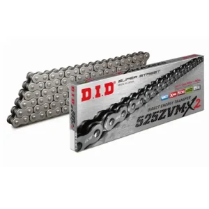 Łańcuch napędowy D.I.D. 525ZVM-X2 Super Street X-Ring stalowy [112 ogniw] Ograniczona ilość