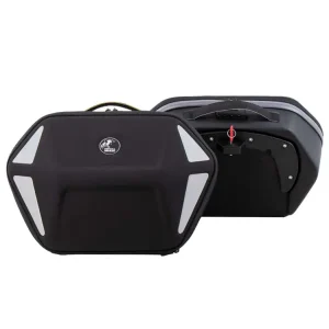 Sakwy boczne Hepco&Becker C-Bow Royster Neo (pojemność: 2 x 16-17,5 L) czarne Tylko dziś