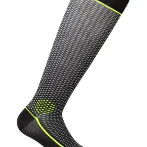 Super okazja Skarpety motocyklowe SIXS Long 2 czarno-żółte-fluo