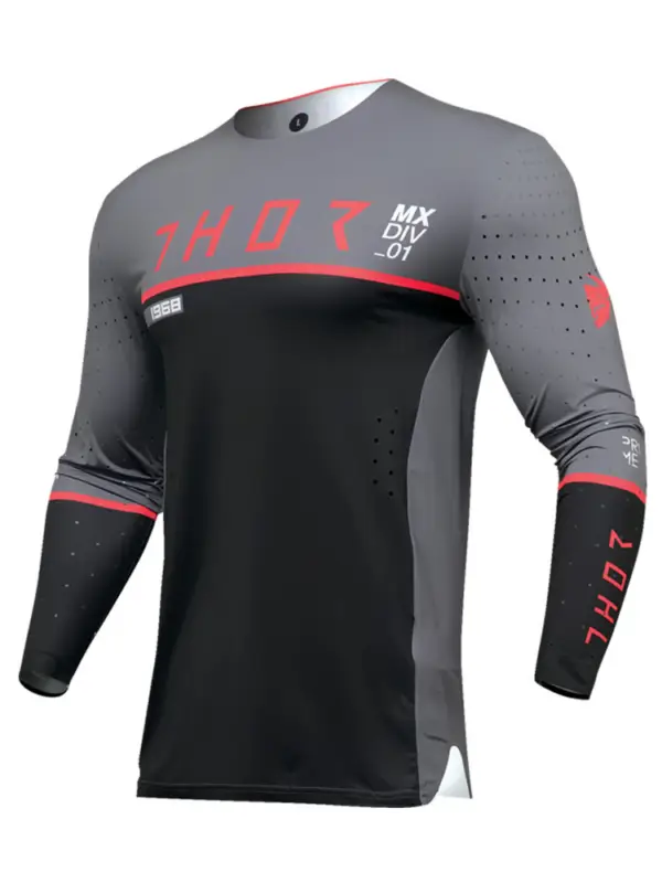 Bluza enduro Thor Prime ACE szaro-czarna Hit sprzedaży