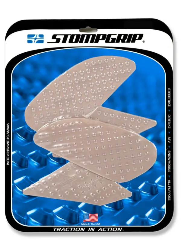 Pady boczne na zbiornik Volcano Stompgrip do Honda CB 500 F (19-) / CB 500 R (19-20) / CBR 500 R (19-) przezroczyste Tylko dziś