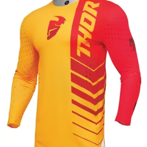 Tylko dziś Bluza enduro Thor Prime Analog czerwono-żółta