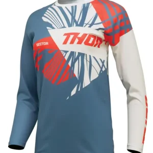 Nowy Bluza enduro damska Thor Sector Split niebiesko-biała