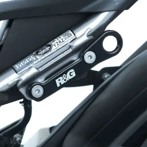 Szybka dostawa Uchwyty na pasy transportowe R&G do Kawasaki Ninja 125/ Z125 (19-)/ KLR 650 (22-) czarne