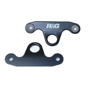 Uchwyty na pasy transportowe R&G do Kawasaki ZX-10R (11-)/ZX-10RR (21-) czarne Tylko do końca tygodnia