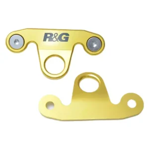 Uchwyty na pasy transportowe R&G do BMW S 1000 R (10-20) /RR (10-18) złote Rabat