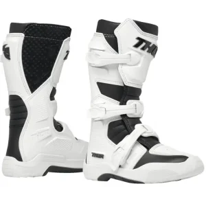 Tylko do końca tygodnia Buty cross dla dzieci Thor Blitz XR biało-czarne