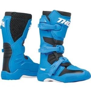 Buty cross dla dzieci Thor Blitz XR niebiesko-czarne Bezpieczna płatność