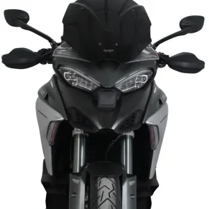 Bezpieczne zakupy Szyba motocyklowa MRA Touring windshield "TM" Ducati Multistrada V4/ Pikes Peak (21-24) czarna