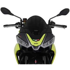 Szyba motocyklowa MRA Originally-shaped windshield "O" do Aprilia Tuono 660 (21-) / Tuono V4 1100 Factory (19-) czarna Tylko do końca tygodnia