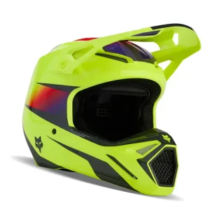 Kask enduro Fox V1 Flora żółto-czarny Oferta limitowana