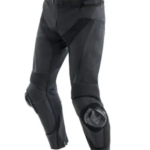 Spodnie motocyklowe skórzane Dainese Delta 4 czarne Tylko do końca tygodnia