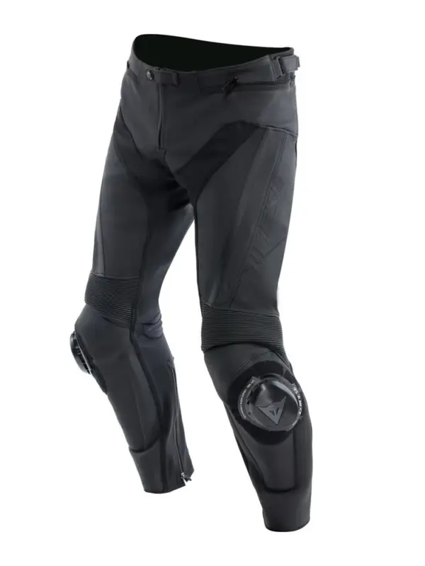 Spodnie motocyklowe skórzane Dainese Delta 4 czarne Tylko do końca tygodnia