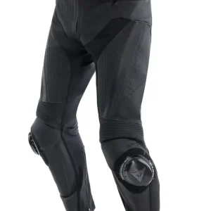 Darmowy zwrot Spodnie motocyklowe skórzane Dainese Delta 4 [wersja perforowana] czarne