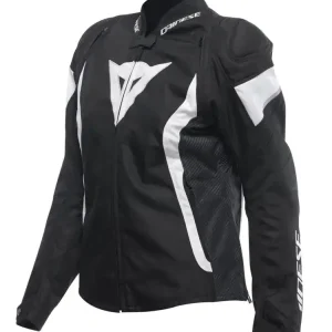 Wybór klientów Kurtka motocyklowa damska tekstylna Dainese Avro 5 Tex czarno-biała