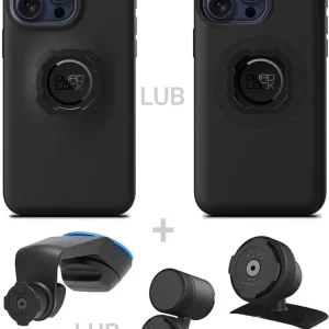 Do wyczerpania zapasów Zestaw do samochodu: etui na telefon iPhone 15 Pro Max + mocowanie Quad Lock