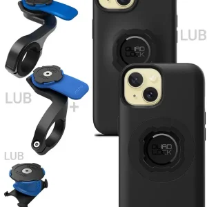 Zestaw rowerowy: etui na telefon iPhone 15 oraz mocowanie Quad Lock Do wyczerpania zapasów