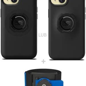 Zestaw do biegania: etui na telefon iPhone 15 oraz opaska sportowa Quad Lock Dodaj do koszyka