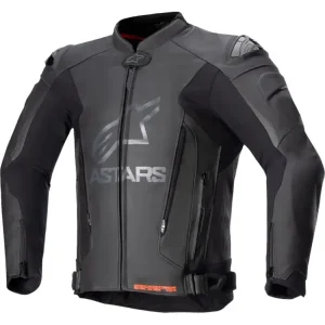 Kurtka motocyklowa skórzana Alpinestars GP PLUS V4 czarna Oferta czasowa