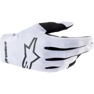 Nie przegap Rękawice cross dziecięce Alpinestars MX Radar szare