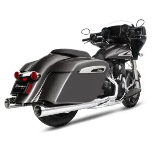 Tłumiki motocyklowe Rinehart Racing 4" DBX40 do wybranych modeli Indian chromowane Okazja