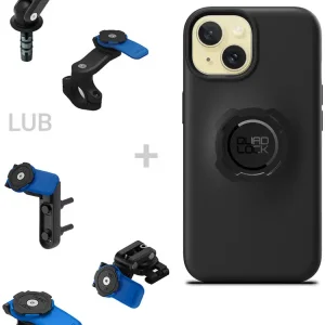 Zestaw na motocykl: etui na telefon iPhone 15 oraz mocowanie Quad Lock Sprawdź teraz