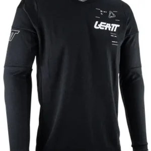 Bluza enduro Leatt Moto 4.5 WindBlock czarna Tani