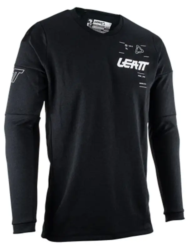 Bluza enduro Leatt Moto 4.5 WindBlock czarna Tani