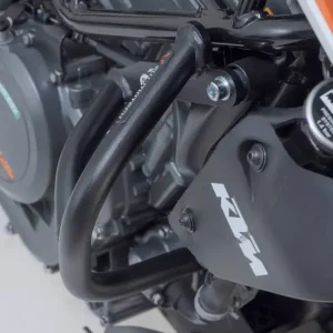 Łatwy zwrot Crashbary SW-MOTECH czarne KTM 390 Duke (21-23)
