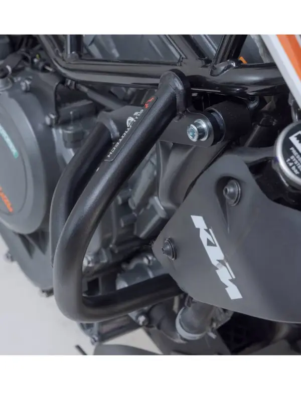 Łatwy zwrot Crashbary SW-MOTECH czarne KTM 390 Duke (21-23)