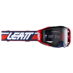 Ostatnia szansa Gogle motocyklowe z przyciemnianą szarą szybą Leatt Velocity 6.5 Royal