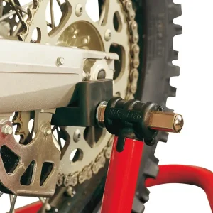 Bezpieczna płatność Adapter gumowy Bike Lift SBG-10 do podnośnika RS-17 czerwono-czarny